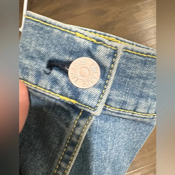 LulaRoe JAXON Embroidered denim jacket - Picture 3 of 11